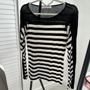 Graham & Spencer Striped Long Sleeve Top size S/M